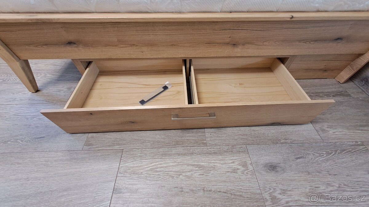 Studentský / dětský pokoj Berlin - Divoký dub masiv 6 ČÁSTÍ - 16