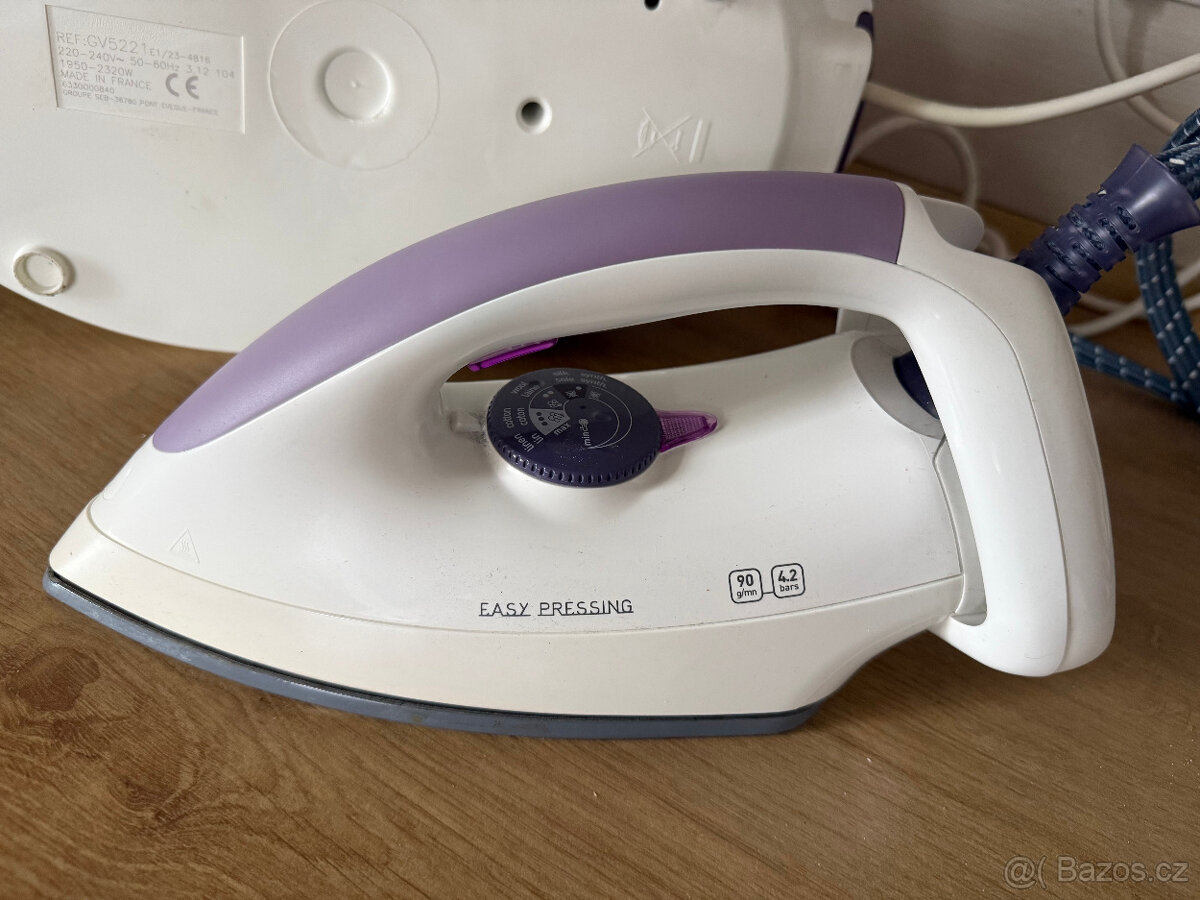 Žehlička - Parní generátor Tefal Easy Pressing GV5221 - 16