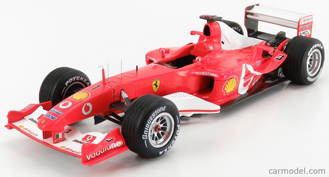 3x F1 FERRARI F2000 2001 a 2003GA SCHUMACHER HW ELITE 1:18 - 16