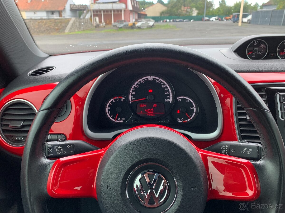 VW BEETLE 1,2TSI - PŮVOD ČR - MÁLO KM - CEBIA - - 16