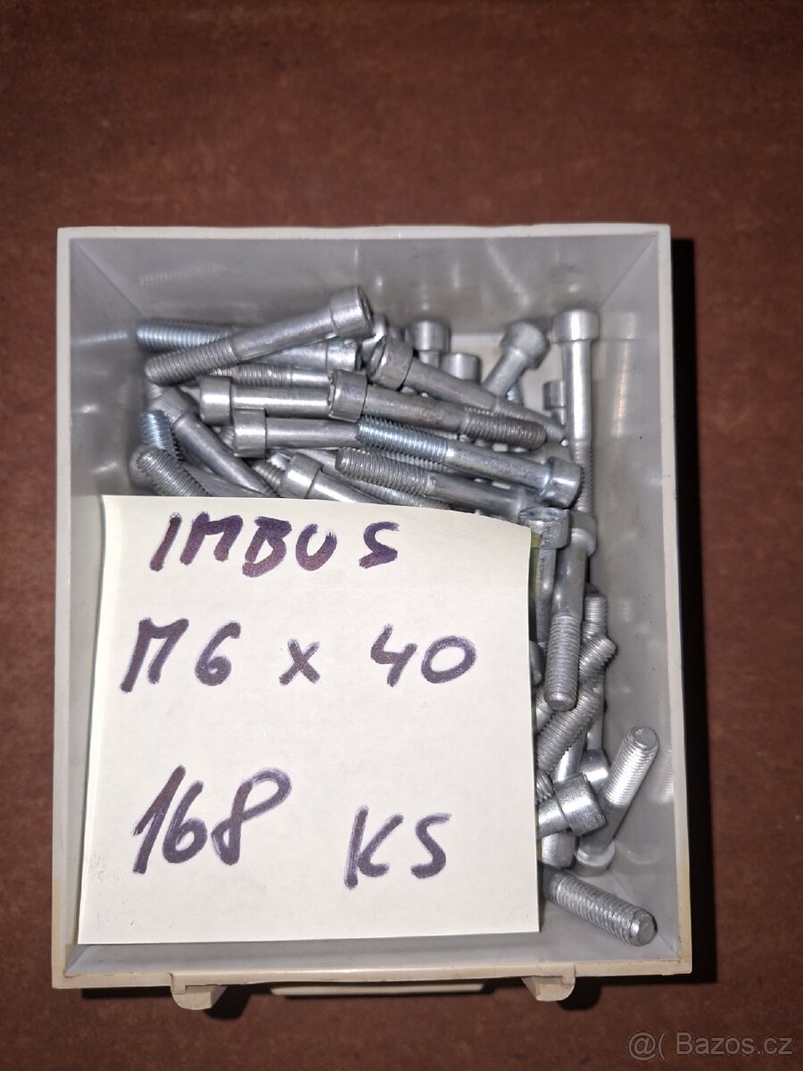 Spojovací materiál šrouby, nýty - 16