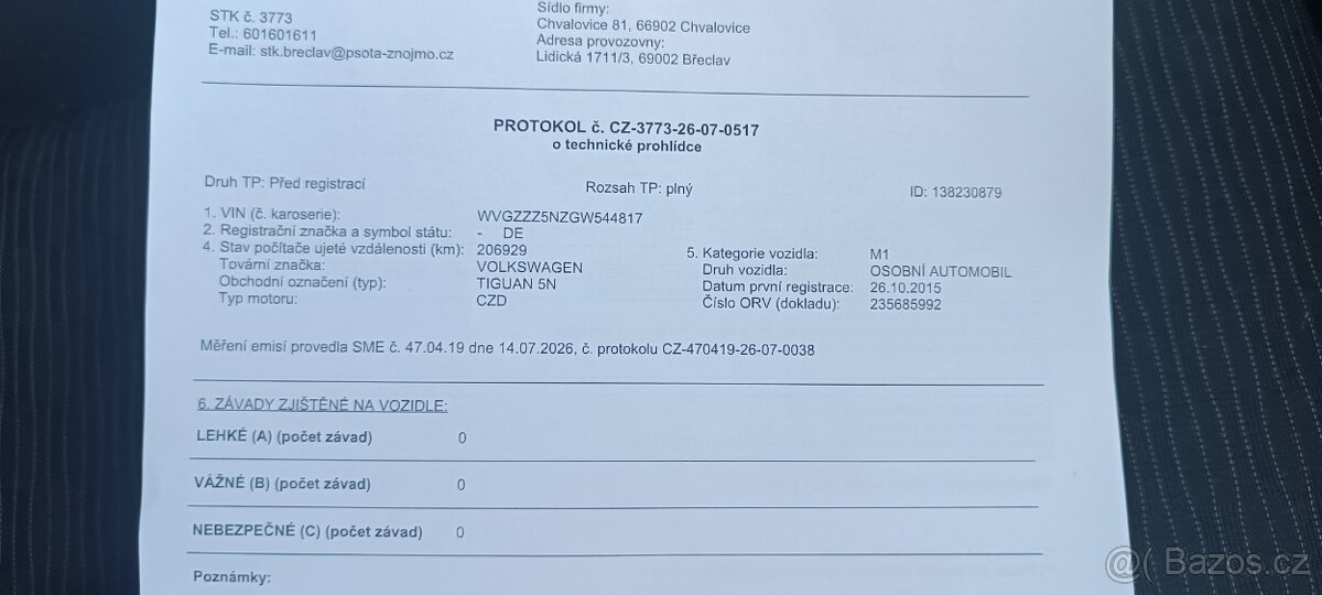 VW Tiguan Trend 1,4tsi-92kw-benzín-navigace - 16