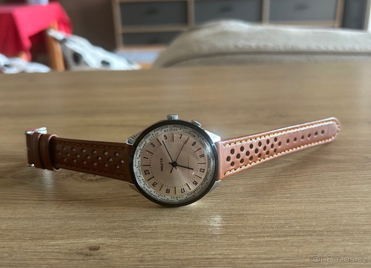 Hodinky Raketa 24 Hours World Time - 16
