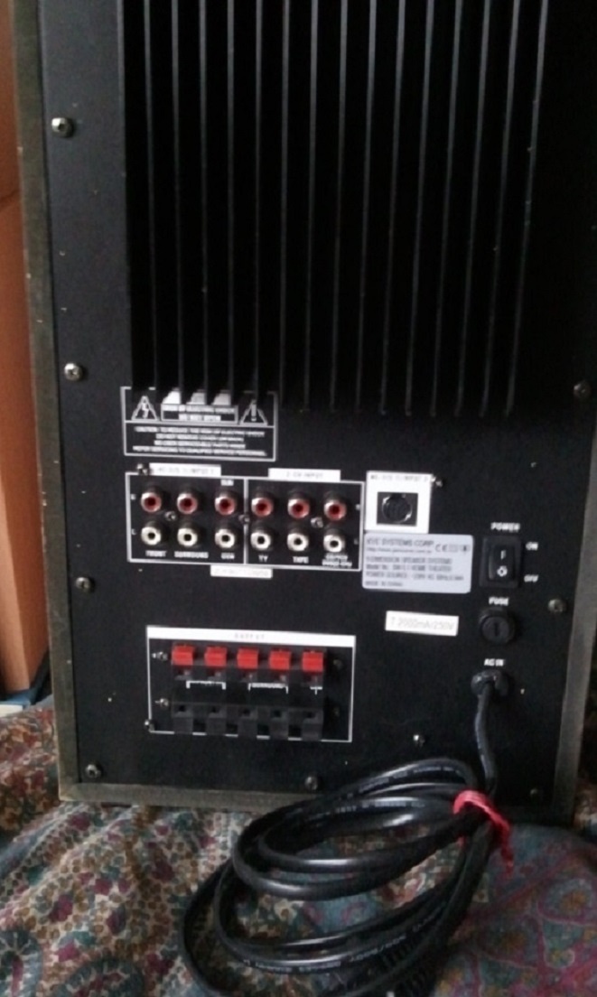 Home Theater KYE System Genius SW-5.1 - 16