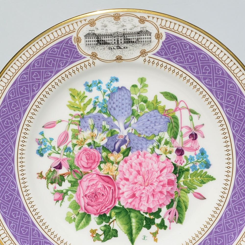 Aynsley, Minton, Wedgwood anglické porcelánové talíře - 16