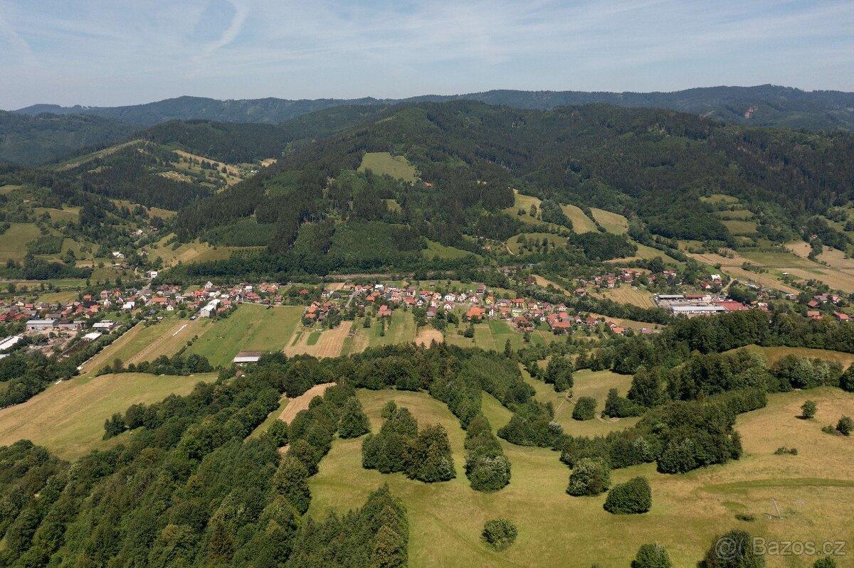 Dům, stavební pozemek, pole louky les - Nový Hrozenkov - 16