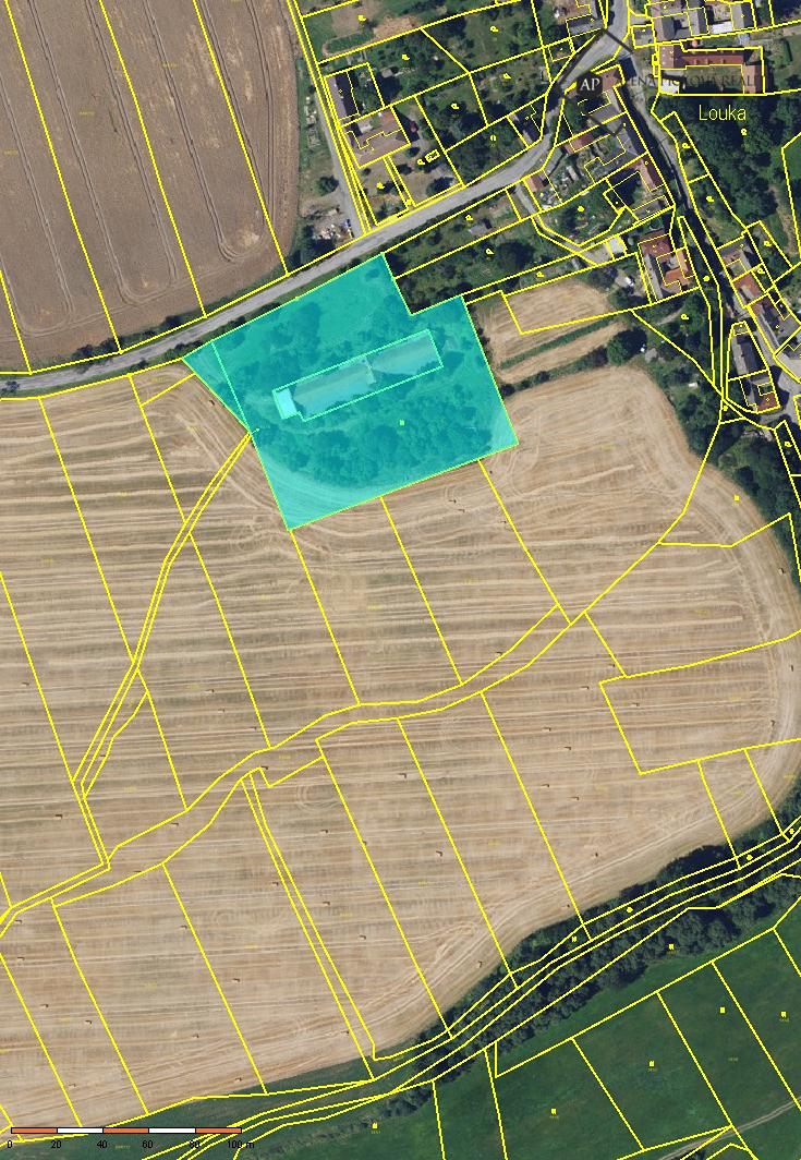 Prodej, zemědělská usedlost, 9668 m2, Louka, okr. Blansko - 16