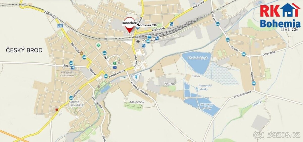 Pronájem kancelářských prostor, 3 místnosti o celkové výměře - 16