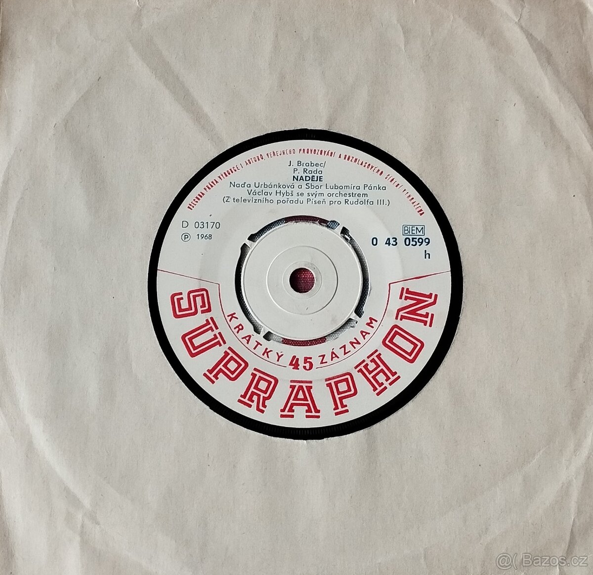 Malé SP gramofonové desky - 16