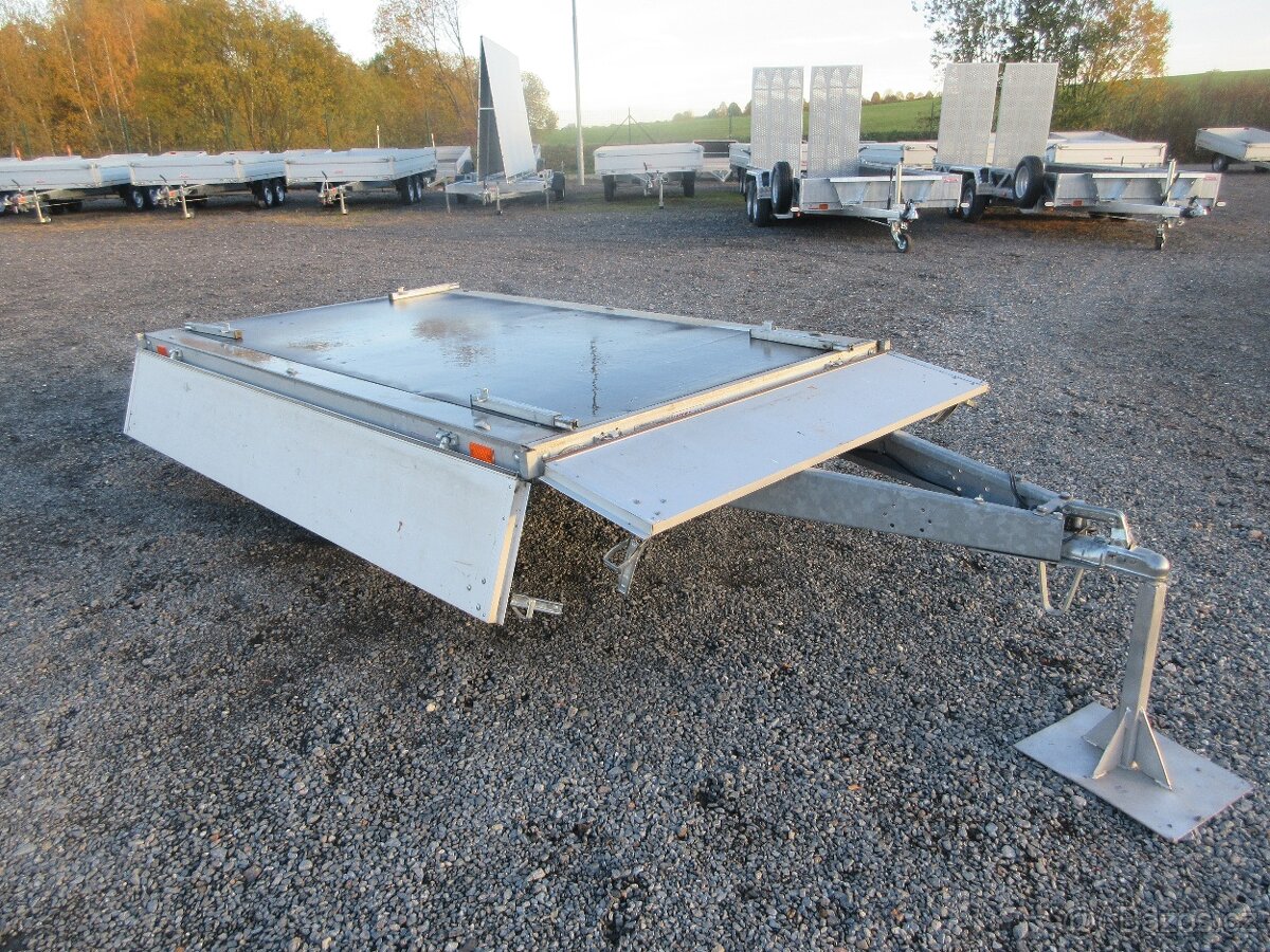 Bazarový přívěs ZV 22 750kg N1 2,55x1,50/0,35 - 16