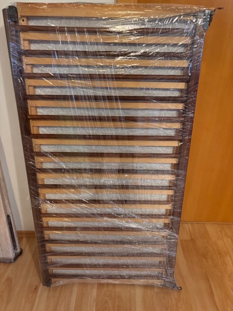 Dětská postýlka Drewex Mocca se stahovací bočnicí - 16