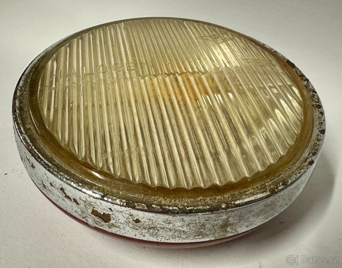 3x světlo světlomet staré pro auto moto RETRO KOUSKY - 16