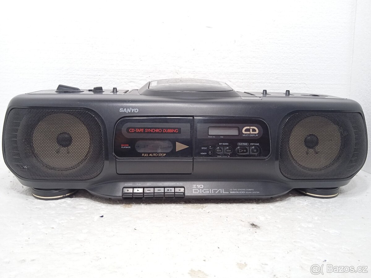 SANYO MCD-Z10F - Retro CD kazetový radiomagnetofon - 16
