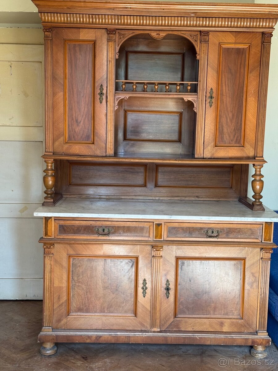 Neorenezační sekretář skříň - 16