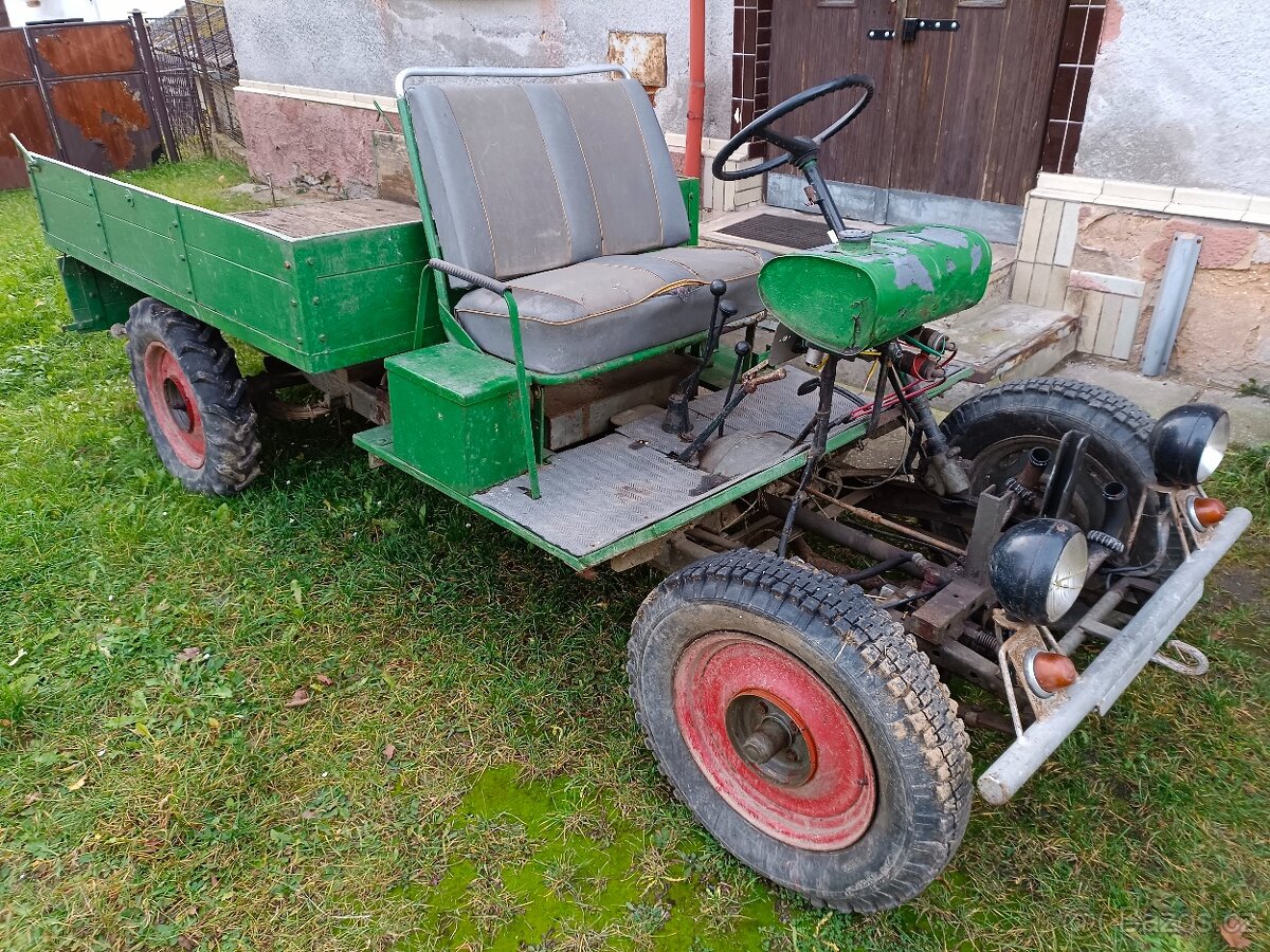 traktor traktůrek malotraktor korba předválečný Opel - 16