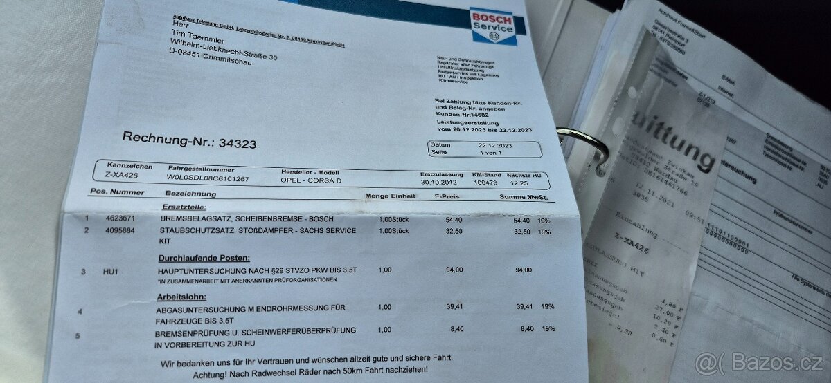 Opel Corsa D 1.2 ecoflex,2012 - 16