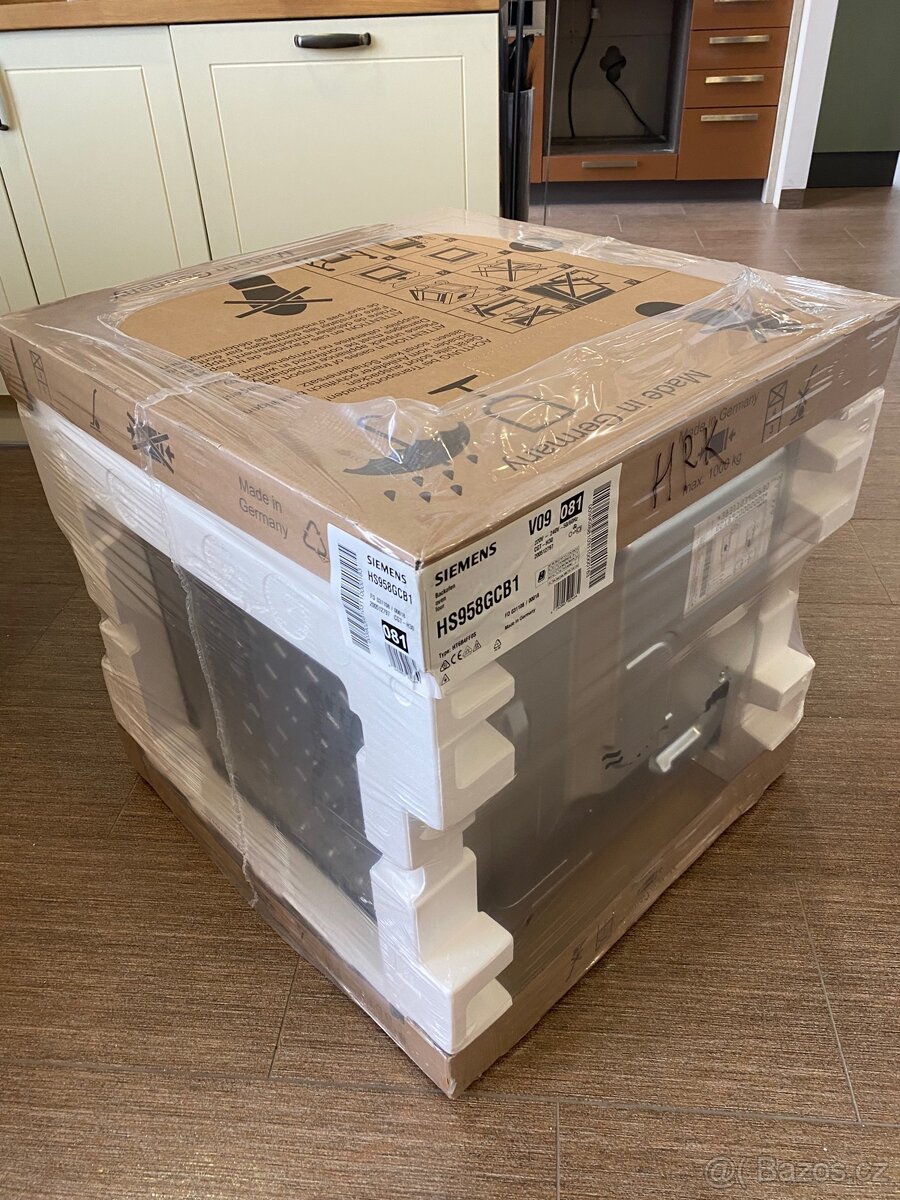 Nová parní trouba SIEMENS STUDIO LINE HS958GCB1 - 100% pára - 16