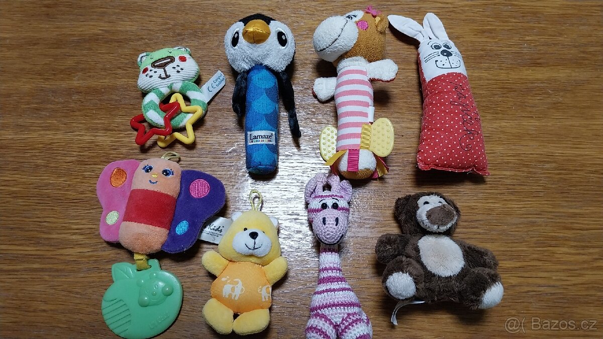 Hračky plyšové, Lamaze.Ovečka.Fisher Price,pro nejmenší - 16