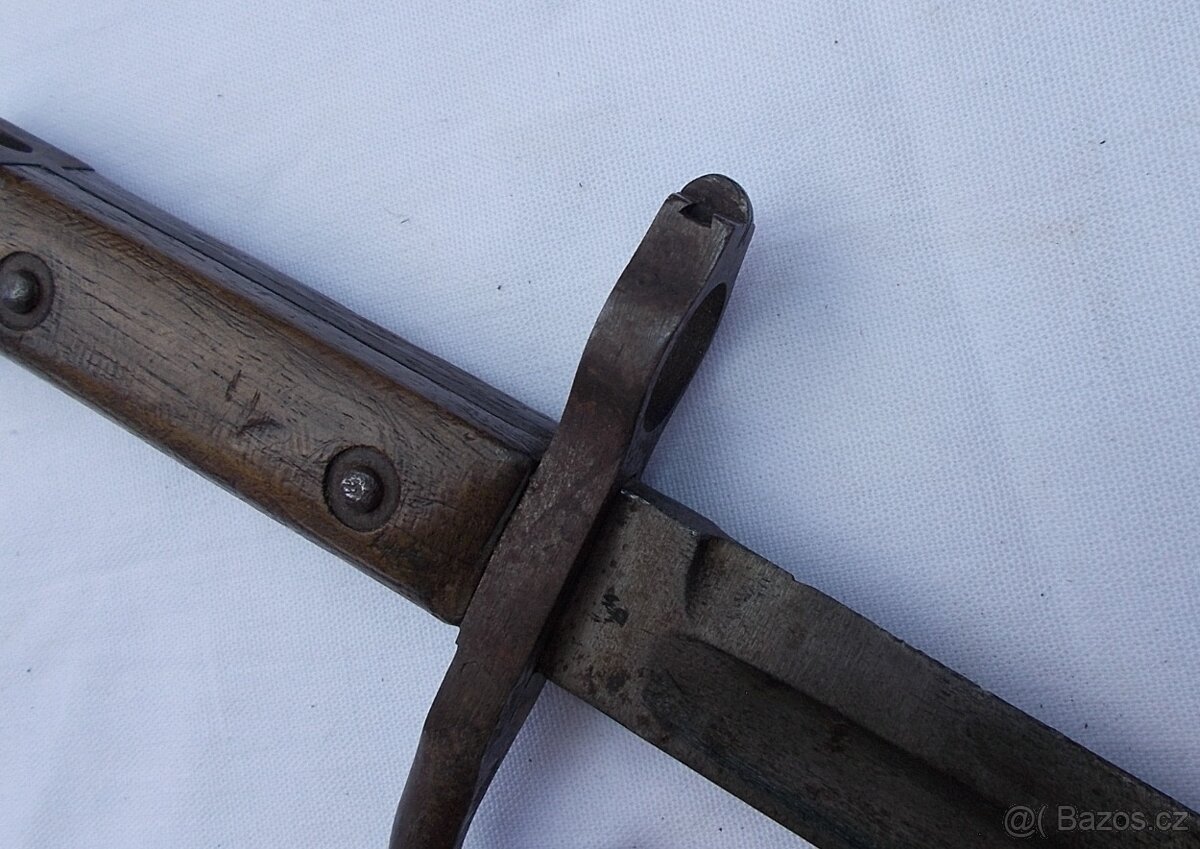 R.U. bodák, bajonet Mannlicher M95 s muškou. - 16