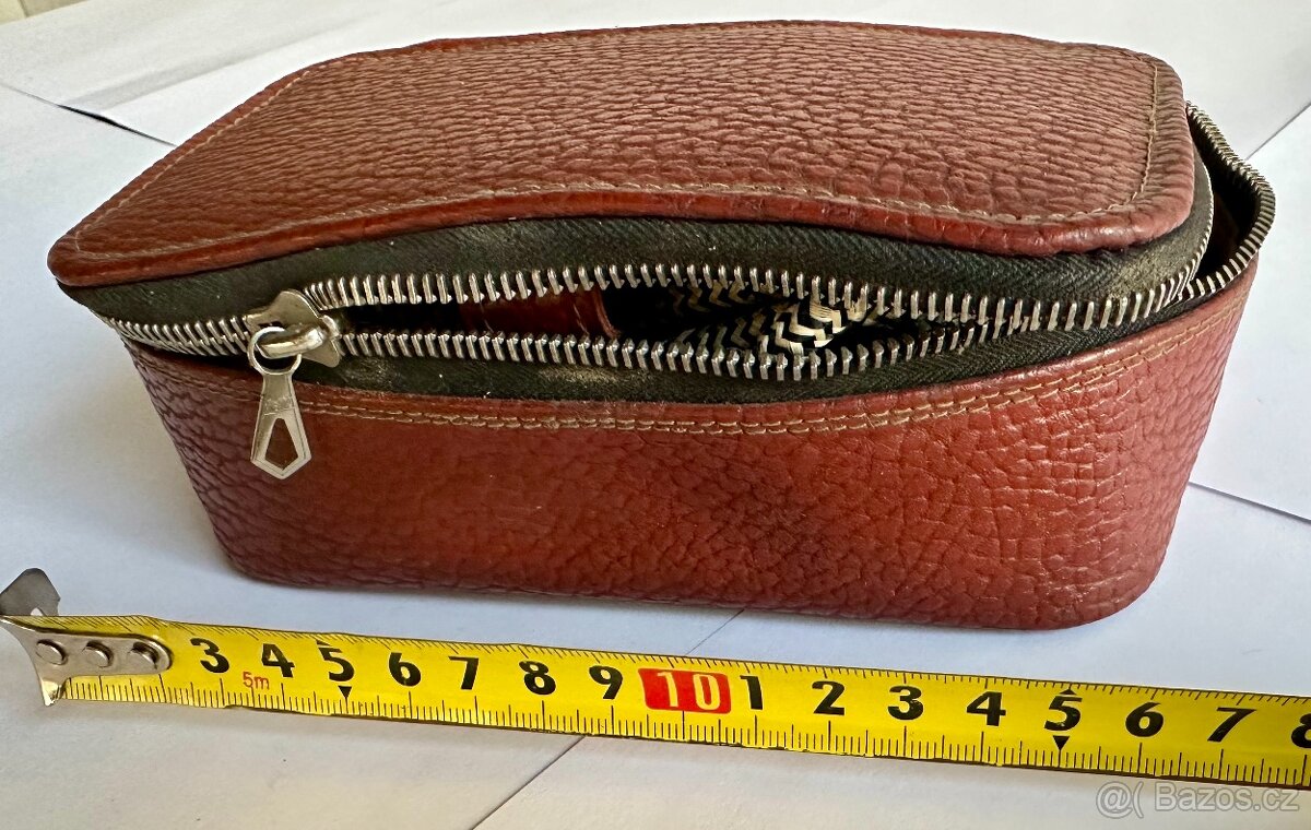 Stará cestovní žehlička Německo KRÁSNÝ STAV s ORIGINAL dokum - 16