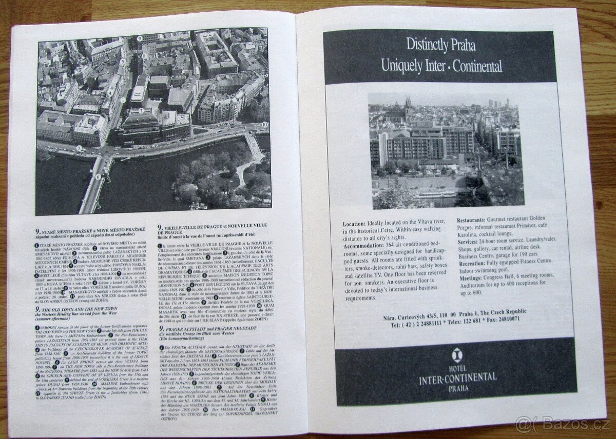 Praha – fotografie z letadla, sběratelská sada 15 kusů. - 16