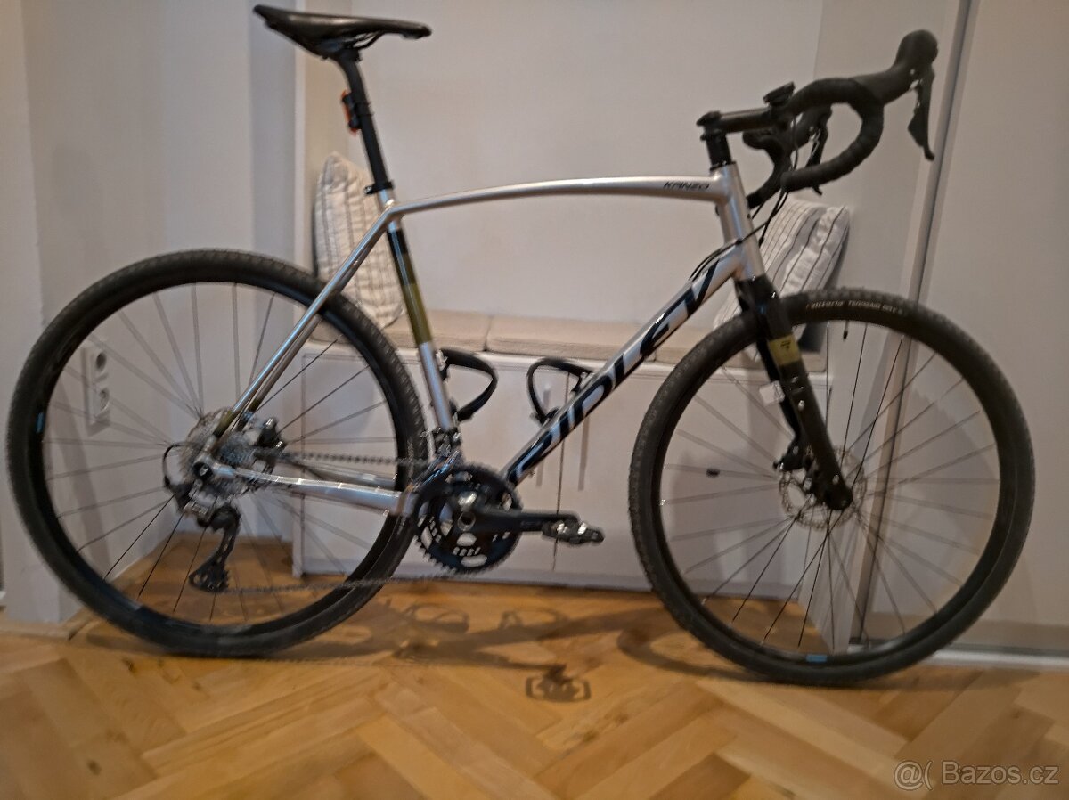 Gravel kolo Ridley Kanzo A Shimano GRX 600, Silver, vel.L - 16