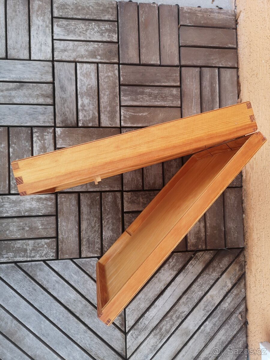 Dřevěné krabičky s víkem - 16