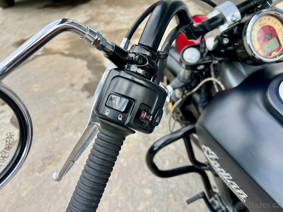 Indian Scout, možnost splátek a protiúčtu - 16