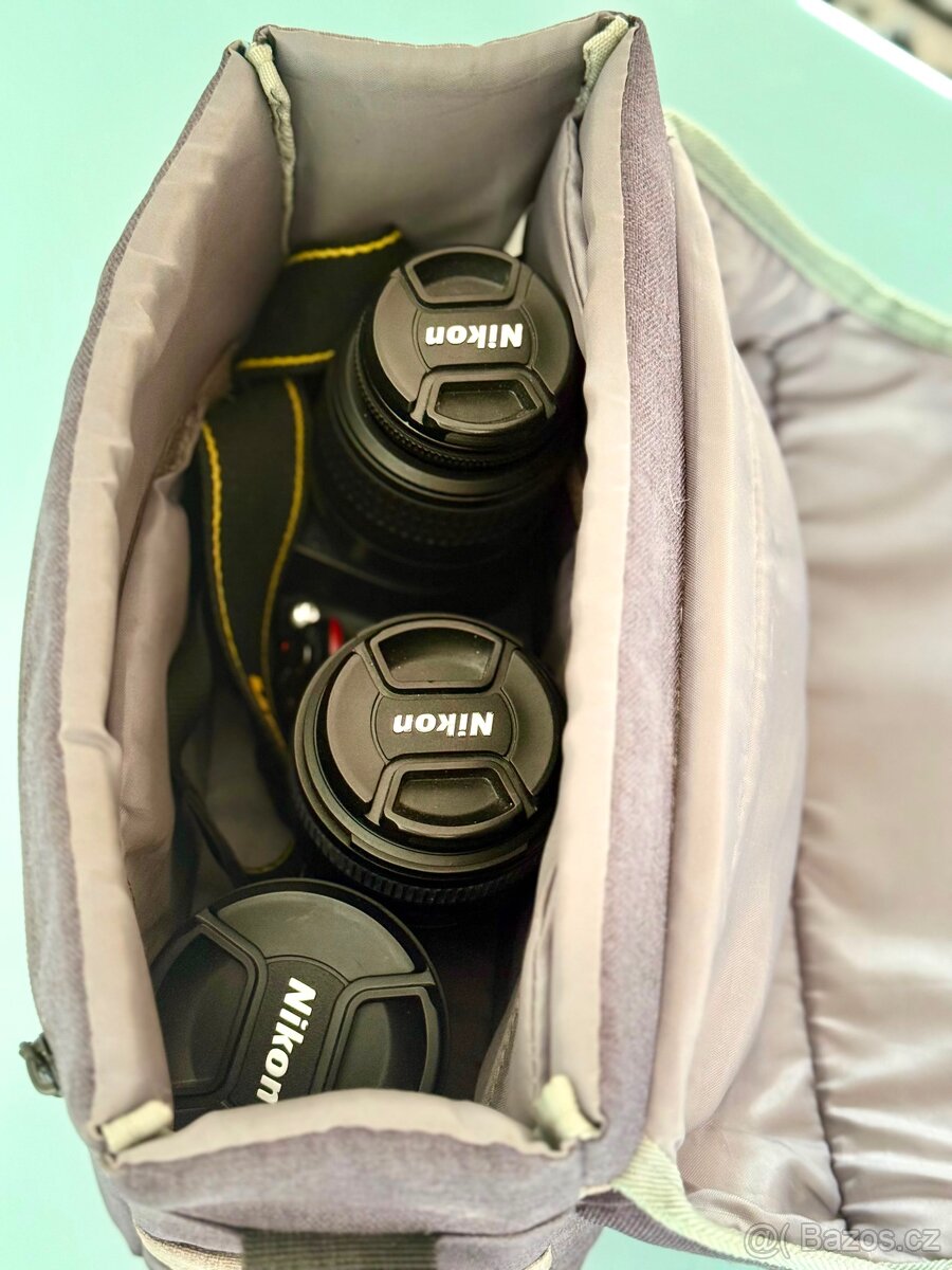 Nikon D3300 + 3 objektivy + příslušenství - 16