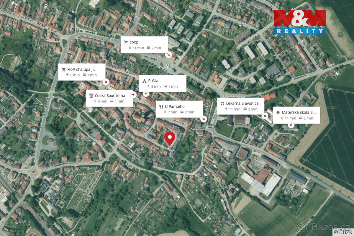 Prodej rodinného domu, 191 m², Slavonice, ul. Boženy Němcové - 16