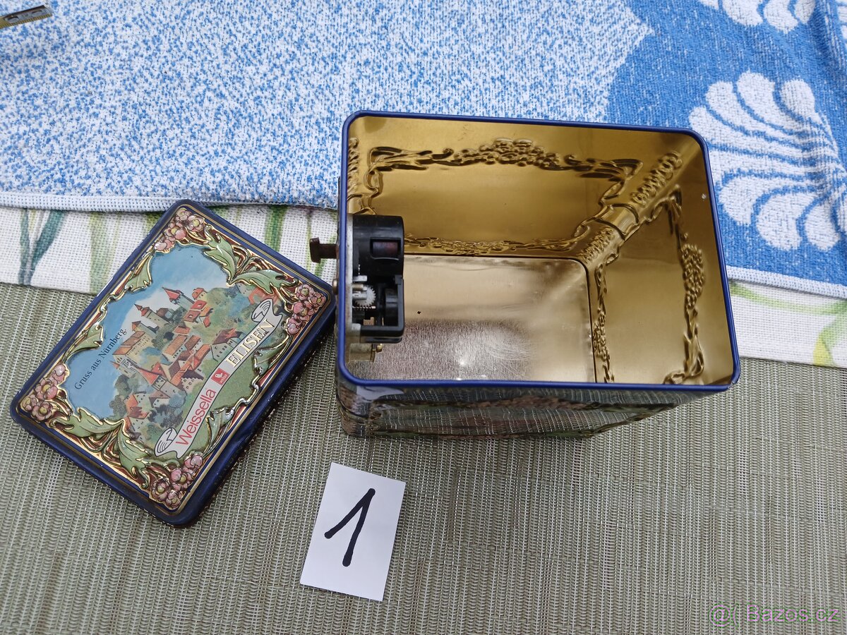 Plechové hrací krabičky - 16