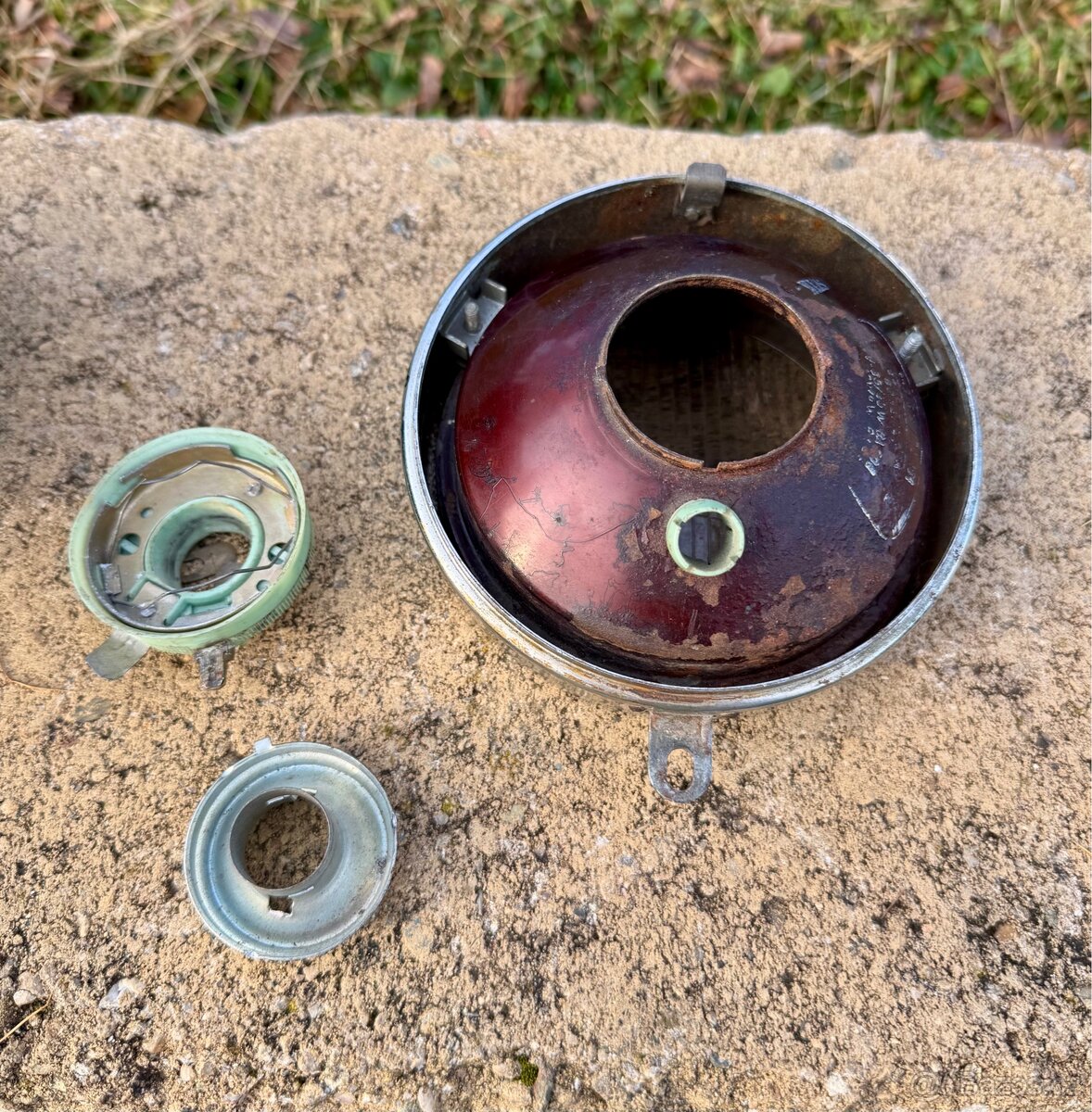 Jawa 50 mustang - přední světlo - 16