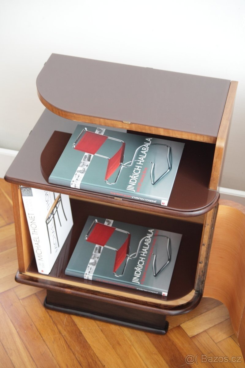 Noční Stolky Ořech Renovace - 16