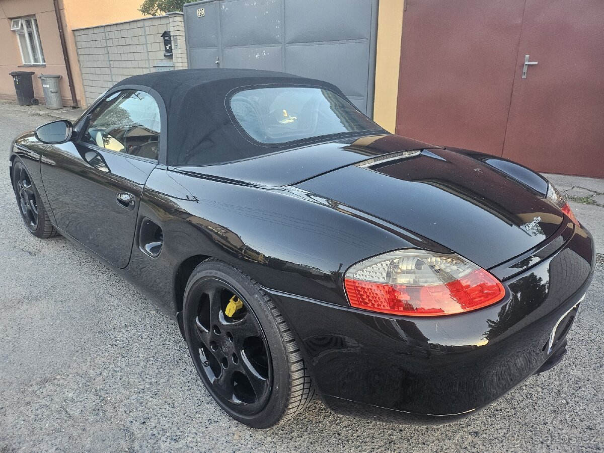 Porsche Boxter 986 černa perlet,Hardtop - 16