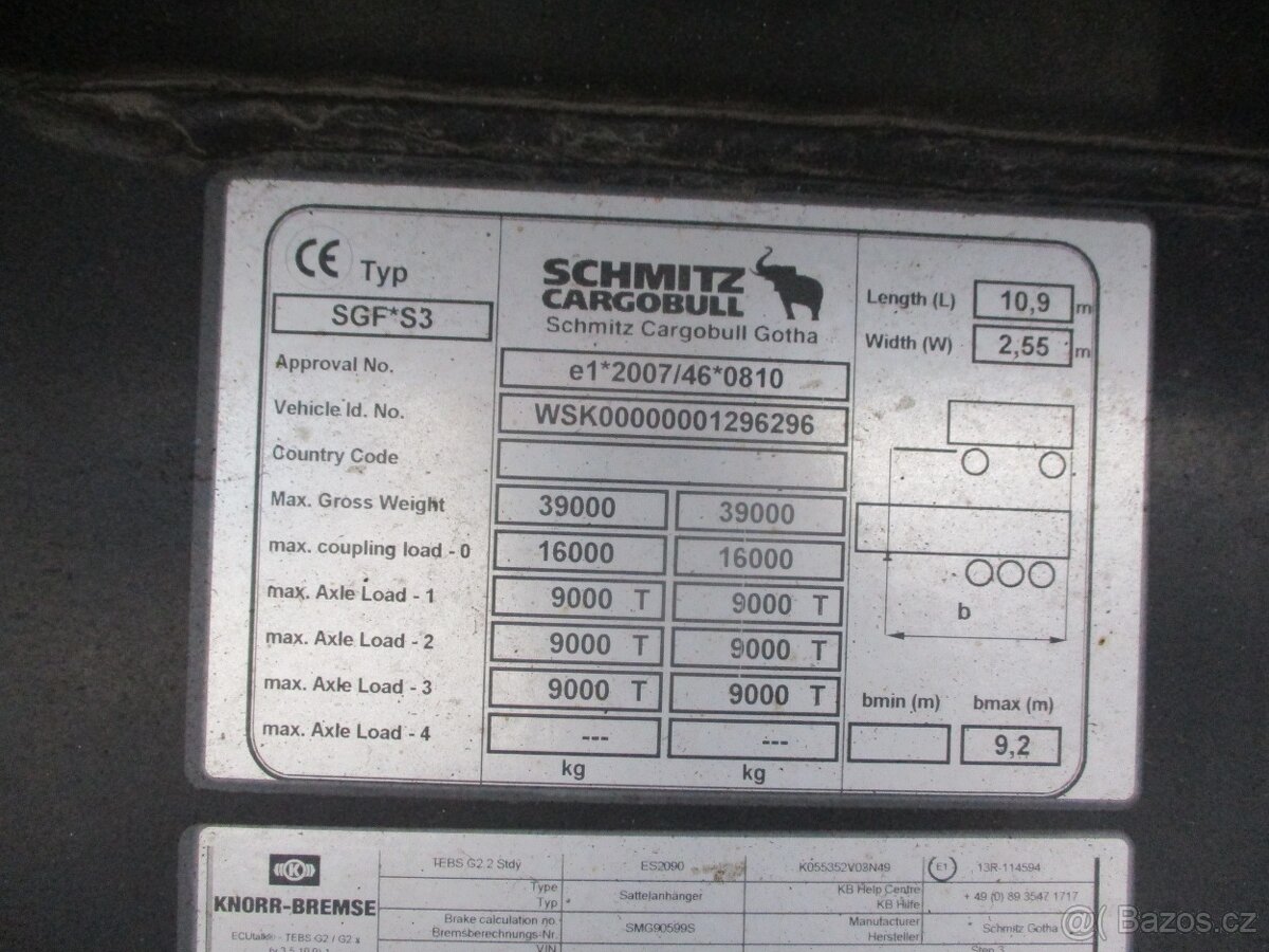 Sklápěč Schmitz Cargobull SKI 24 50m3 25082 - 16