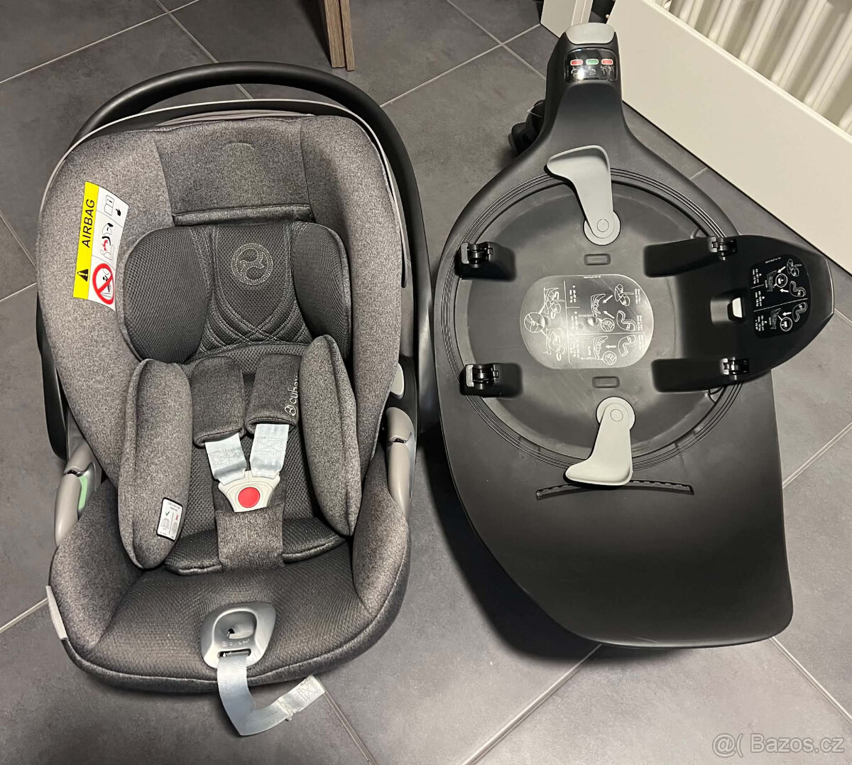 CYBEX Cloud T i-Size Plus Mirage Grey + Base T Black - 16