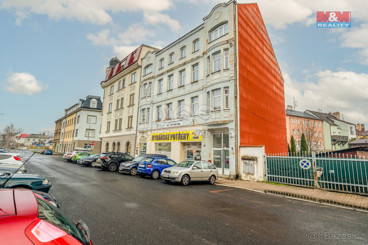 Prodej nájemního domu, 802 m², Sokolov, ul. Nádražní - 16