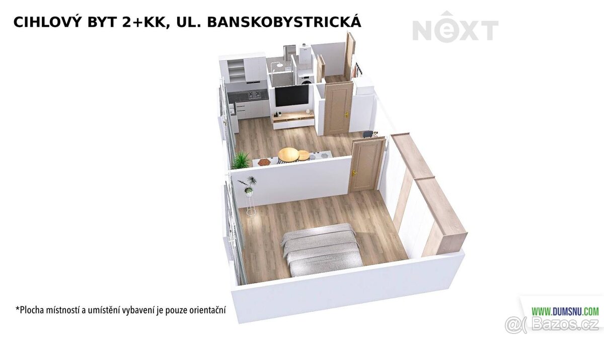 Prodej byt 2+kk, 44㎡ - 16