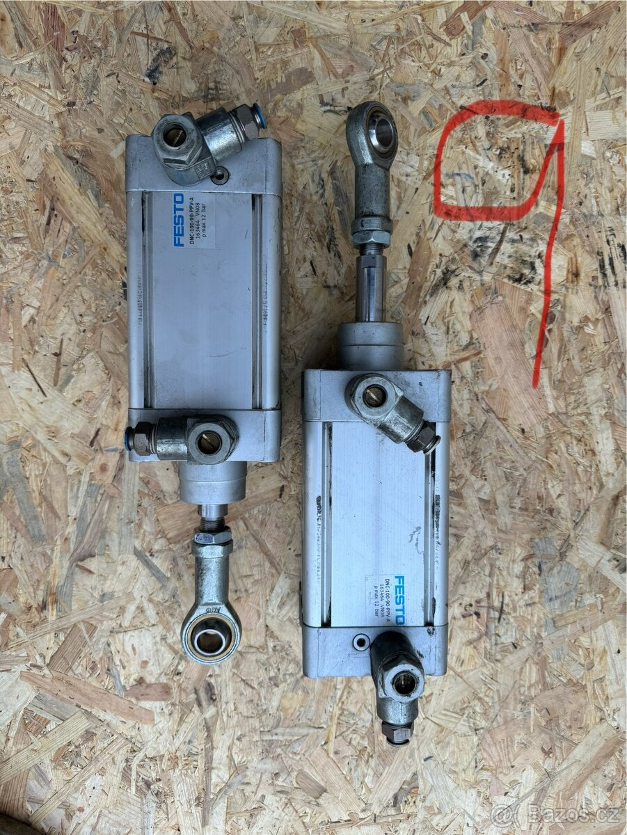 Pneumatický válec FESTO / SMC 10 RÔZNYCH MODELOV - 16