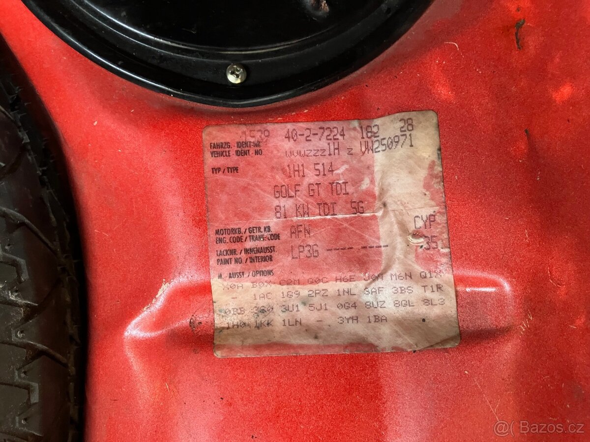 VW GOLF 3 TDI GTI 20 JAHRE EDITION - 16