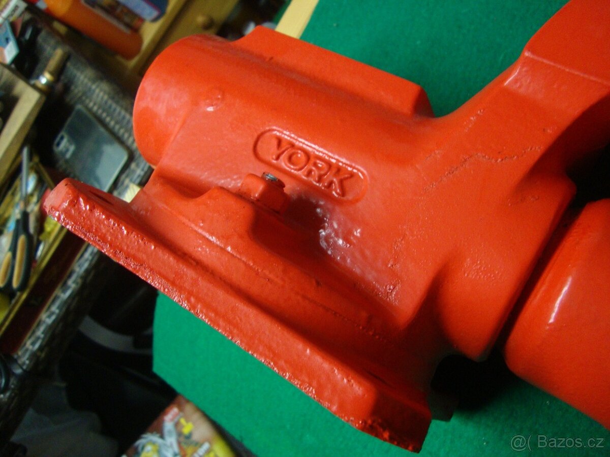 Svěrák YORK 100L 100mm červený zachovalý PC: 3700Kč - 16