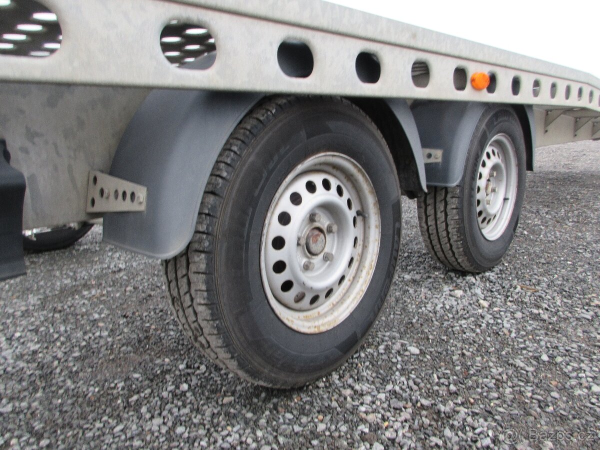 Bazarový přepravník 2 aut TPAV 3,5T 8,00x2,20 - 16