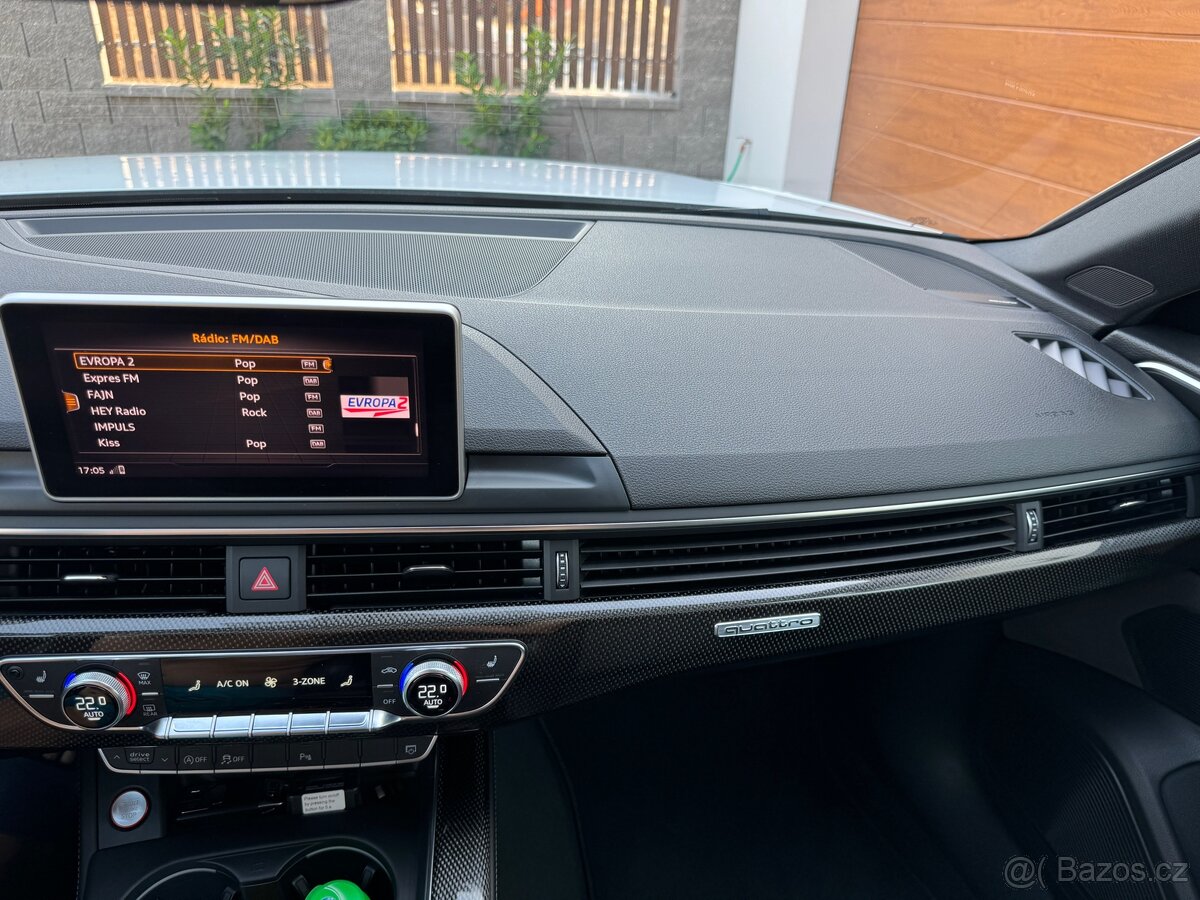 Prodám Audi S4 4x4 B9 - V6 3.0TFSI 94tis. km, TOP STAV - 16