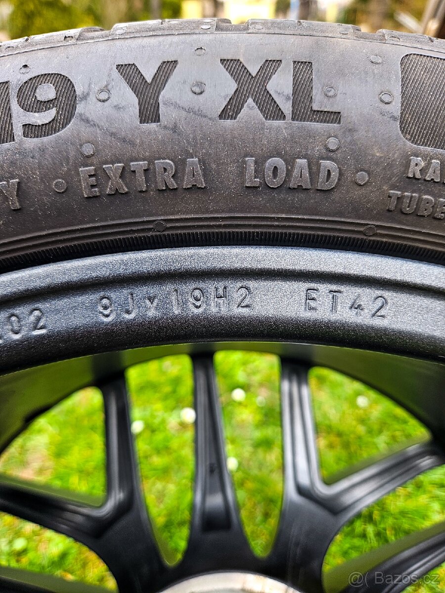 BBS CC-R R19 5x112 Graphite Diamondcut + TPMS - 16