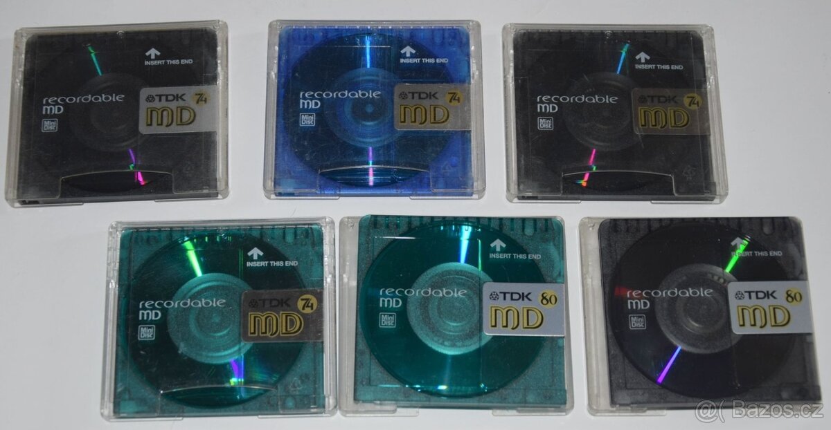 Minidisc SONY MDS-JB 920, DO, manuál, QS řada, MD disky - 16