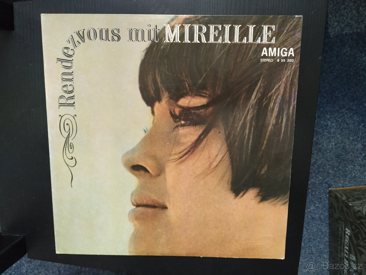 Aznavour Becaud Mathieu LP desky - 16