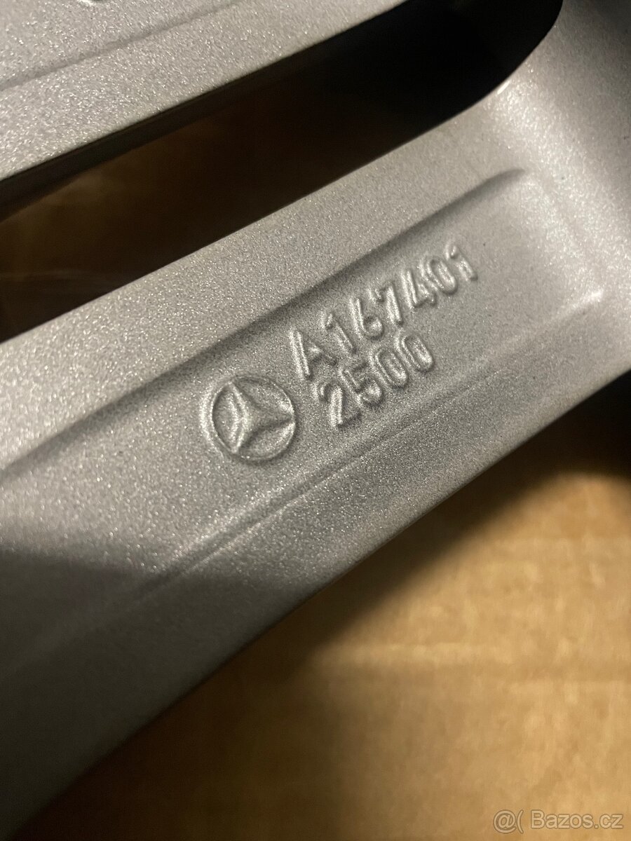 Original zimni Mercedes GLE r20 v167 c167 + 275/50/20 99% - 16