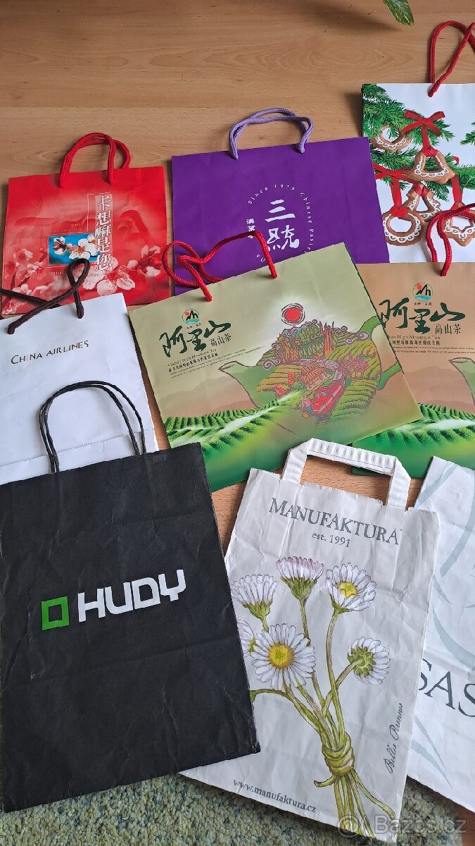 Tašky igelitové, papírové a retro sáčky pro sběratele - 16