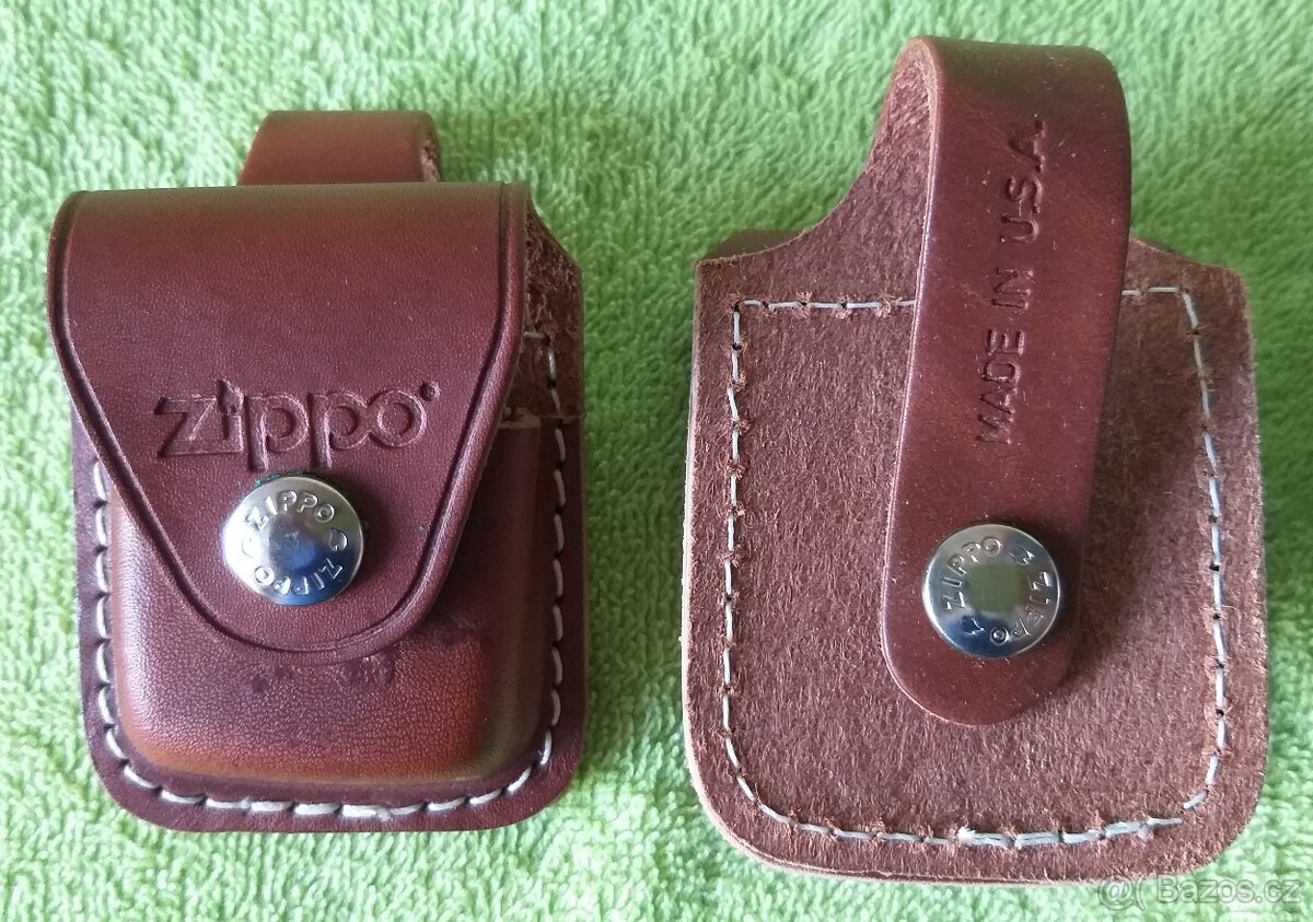 Predám ZIPPO ZAPAĽOVAČE, KOŽENÉ PÚZDRA A PRÍVESOK-KANISTER N - 16