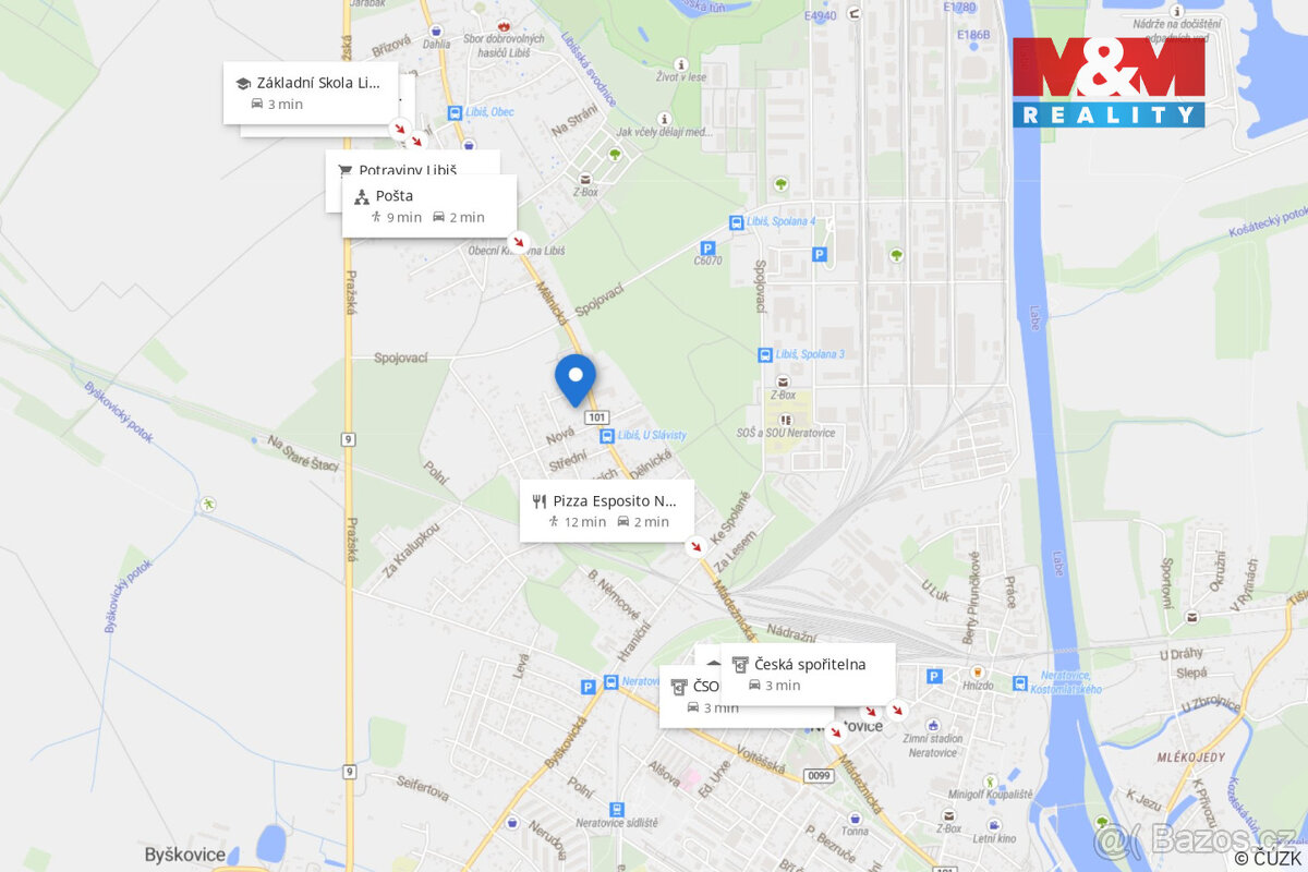 Prodej výrobního a bytového objektu, 300 m2 v obci Libiš - 16